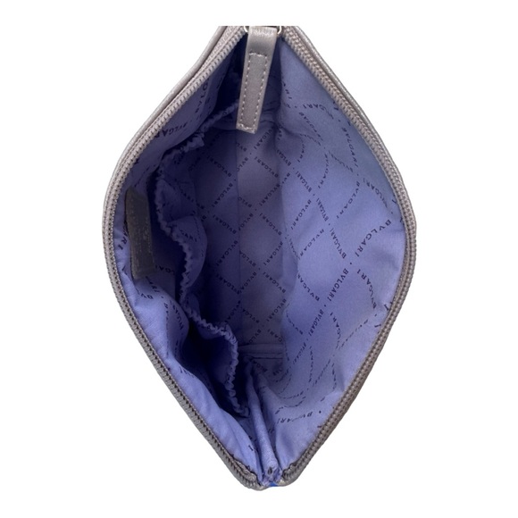 Bvlgari Emirates Business Class Amenity Kit (2024) SIlver Cosmetic Case EMPTY - Picture 7 of 9